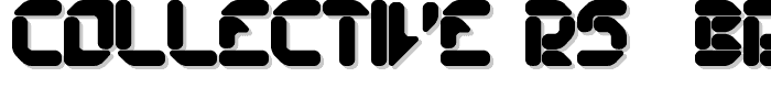Collective RS (BRK) font
